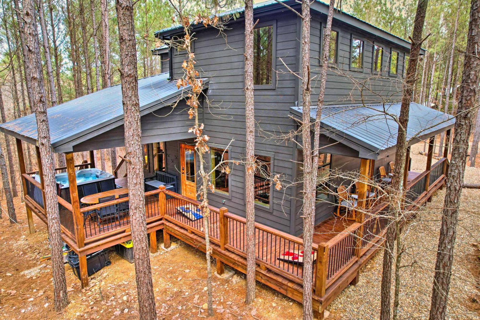 Sutton Ridge Cabin Rental Hot Tub And Swing Set! Броукън Боу Екстериор снимка